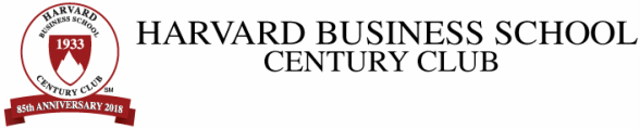 Harvard Business School Century Club - Est. 1933